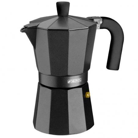 Cafetera Italiana Monix Noir M640006/ 6 Tazas/ Negra - Imagen 1