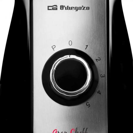 Batidora de vaso Orbegozo BV 6575/ 600W/ 5 Velocidades/ Capacidad 1.5L - Imagen 3