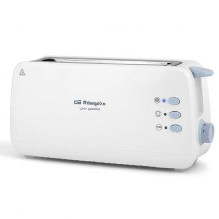 Tostador Orbegozo TO 4012/ 850W/ Blanco - Imagen 1