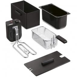 Freidora Princess Black Flyer 182727/ 2000W/ Capacidad 3L - Imagen 1