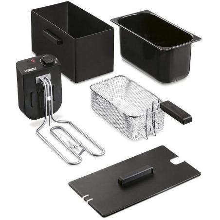Freidora Princess Black Flyer 182727/ 2000W/ Capacidad 3L - Imagen 2