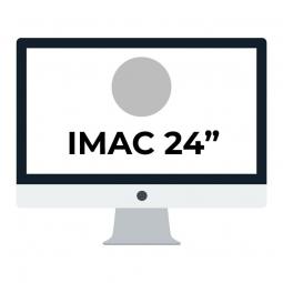 Apple iMac 24' Retina 4.5K/ Chip M1 CPU 8 Núcleos/ 8GB/ 256GB/ GPU 8 Núcleos/ Plata - Imagen 1