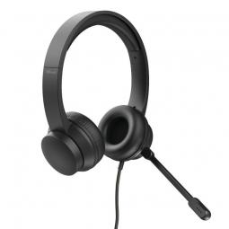 Auriculares Trust HS-200 On-Ear 24186/ con Micrófono/ USB/ Negros - Imagen 1