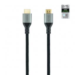 Cable HDMI 2.1 8K Nanocable 10.15.8101/ HDMI Macho - HDMI Macho/ 1m/ Certificado/ Negro - Imagen 1