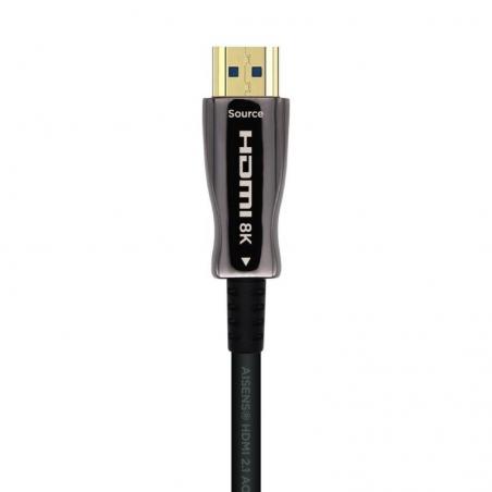 Cable HDMI 2.1 8K Aisens A153-0515/ HDMI Macho - HDMI Macho/ 10m/ Negro - Imagen 2