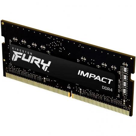 Memoria RAM Kingston FURY Impact 8GB/ DDR4/ 2666MHz/ 1.2V/ CL15/ SODIMM - Imagen 2