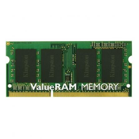 Memoria RAM Kingston ValueRAM 8GB/ DDR3/ 1600MHz/ 1.5V/ CL11/ SODIMM - Imagen 1