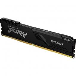 Memoria RAM Kingston FURY Beast 8GB/ DDR4/ 2666MHz/ 1.2V/ CL16/ DIMM - Imagen 1