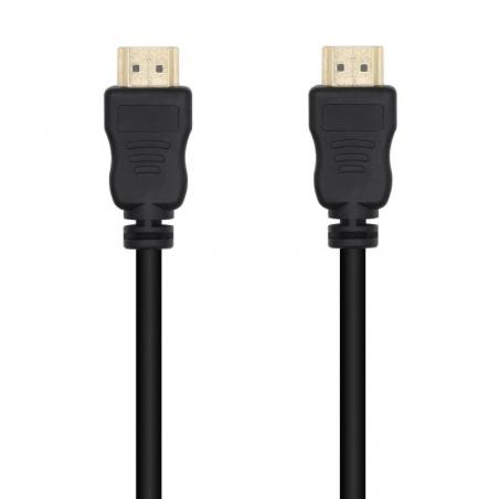 Cable HDMI 1.4 14+1 CCS Aisens A119-0528/ HDMI Macho - HDMI Macho/ 1m/ Negro - Imagen 2