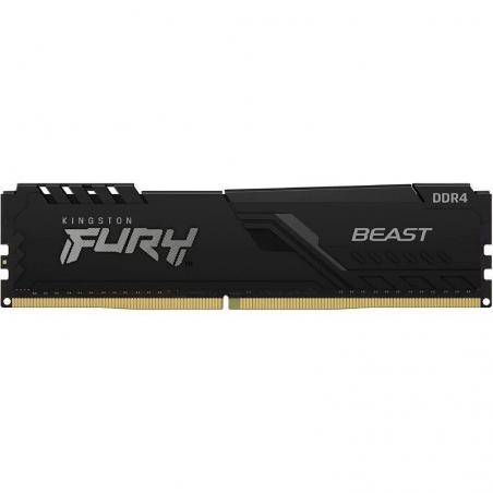 Memoria RAM Kingston FURY Beast 8GB/ DDR4/ 3200MHz/ 1.35V/ CL16/ DIMM - Imagen 1