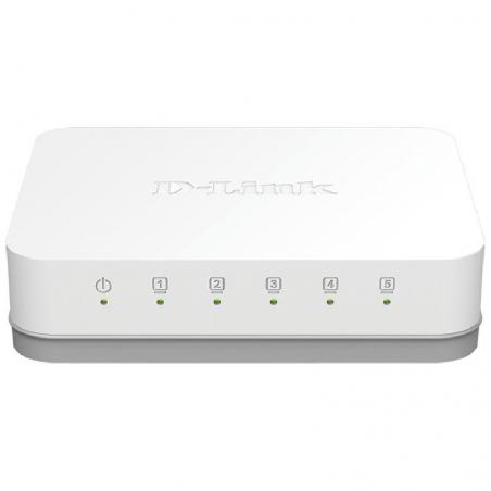 Switch D-Link GO-SW-5G 5 Puertos/ RJ-45 10/100/1000 - Imagen 1