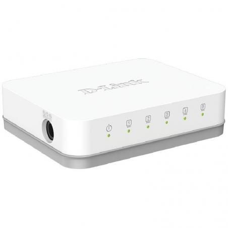 Switch D-Link GO-SW-5G 5 Puertos/ RJ-45 10/100/1000 - Imagen 2