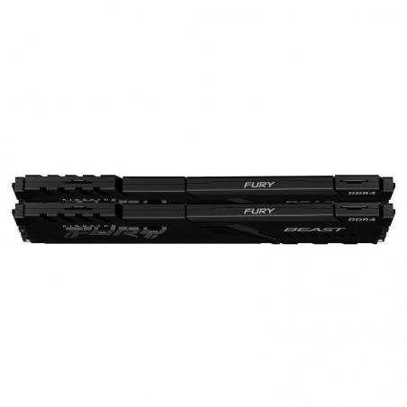 Memoria RAM Kingston FURY Beast 2 x 8GB/ DDR4/ 3200MHz/ 1.35V/ CL16/ DIMM - Imagen 2
