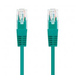 Cable de Red RJ45 UTP Nanocable 10.20.0400-L25-GR Cat.6/ 25cm/ Verde - Imagen 1