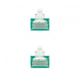 Cable de Red RJ45 UTP Nanocable 10.20.0400-L25-GR Cat.6/ 25cm/ Verde - Imagen 3