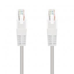 Cable de Red RJ45 UTP Nanocable 10.20.0400-L25-W Cat.6/ 25cm/ Blanco - Imagen 1