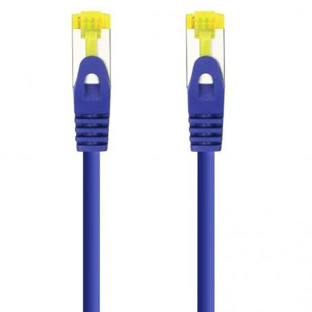 Cable de Red RJ45 SFTP Nanocable 10.20.1900-L25-BL Cat.6A/ LSZH/ 25cm/ Azul - Imagen 1