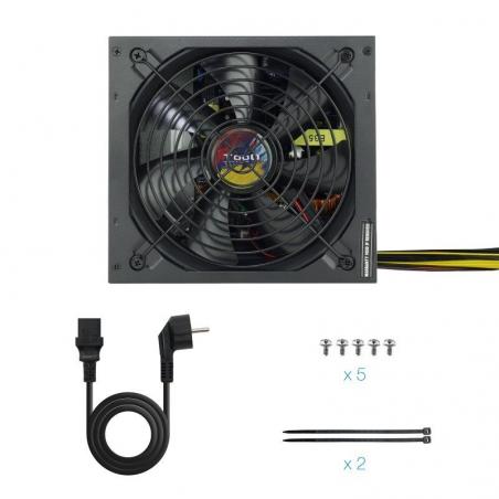 Fuente de Alimentación Tooq TQAPOLO-600SP/ 600W/ Ventilador 14cm - Imagen 4