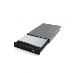 Caja Externa para Disco Duro de 2.5' 3GO HDD25GY21/ USB 2.0/ Sin Tornillos - Imagen 1