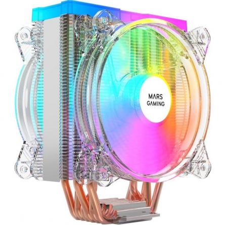 Ventilador con Disipador Mars Gaming MCPU66/ 12cm - Imagen 1