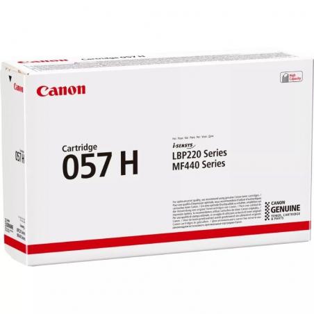 Tóner Original Canon i-SENSYS nº057H Alta Capacidad/ Negro - Imagen 2