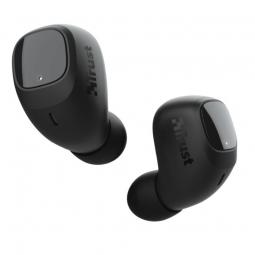Auriculares Bluetooth Trust Nika Compact con estuche de carga/ Autonomía 8h/ Negros - Imagen 1