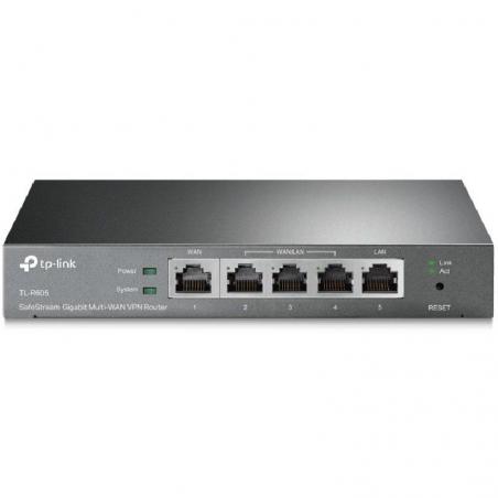 Router VPN SafeStream Gigabit TP-Link TL-R605/ 5 Puertos Multi-WAN - Imagen 1