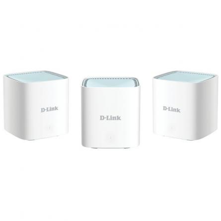 Sistema Mesh D-Link Mesh EAGLE PRO AI 1500Mbps/ 2.4GHz 5GHz/ Pack de 3 - Imagen 1