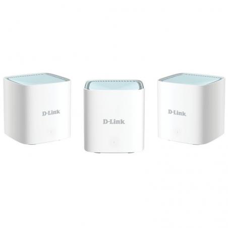Sistema Mesh D-Link Mesh EAGLE PRO AI 1500Mbps/ 2.4GHz 5GHz/ Pack de 3 - Imagen 1