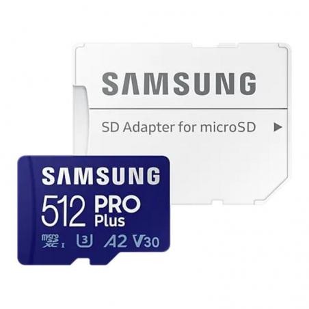 Tarjeta de Memoria Samsung PRO Plus 2021 512GB microSD XC/ Clase 10/ 160MBs - Imagen 2