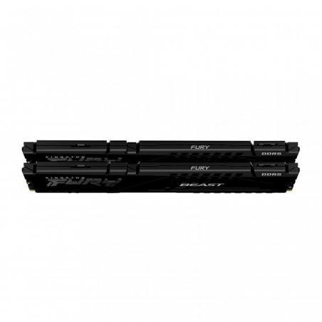 Memoria RAM Kingston FURY Beast 2 x 16GB/ DDR5/ 5200MHz/ 1.1V/ CL40/ DIMM - Imagen 2