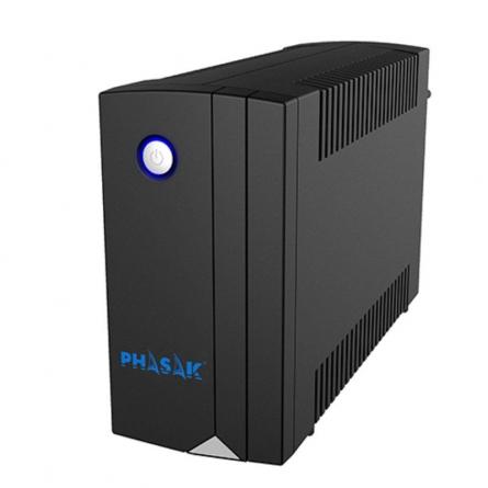 SAI Línea Interactiva Phasak Ottima 660 VA Interactive/ 660VA-360W/ 2 Salidas/ Formato Torre - Imagen 1