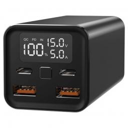 Batería Externa/Powerbank Leotec PowerBank 20000mAh PD 65W/ Compatible con Portátiles - Imagen 1