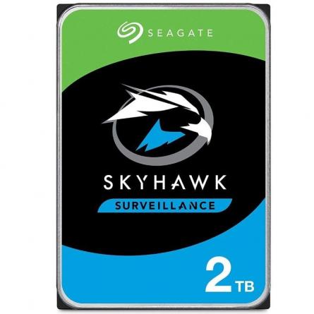 Disco Duro Seagate SkyHawk Surveillance 2TB/ 3.5'/ SATA III/ 256MB - Imagen 1