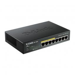 Switch D-Link DGS-1008P 8 Puertos/ RJ-45 Gigabit 10/100/1000 - Imagen 1