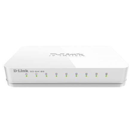 Switch D-Link GO-SW-8G 8 Puertos/ RJ-45 10/100/1000 - Imagen 1