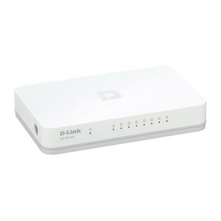Switch D-Link GO-SW-8G 8 Puertos/ RJ-45 10/100/1000 - Imagen 2