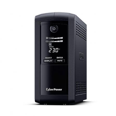 SAI Línea Interactiva Cyberpower VP1000ELCD/ 1000VA-550W/ 4 Salidas/ Formato Torre - Imagen 1