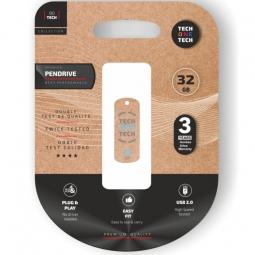 Pendrive 32GB Tech One Tech Pro Smart Clip Tech USB 2.0 - Imagen 1