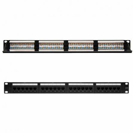 Patch Panel Nanocable 10.21.3124/ 24 Puertos/ Cat.6/ Altura 1U - Imagen 1