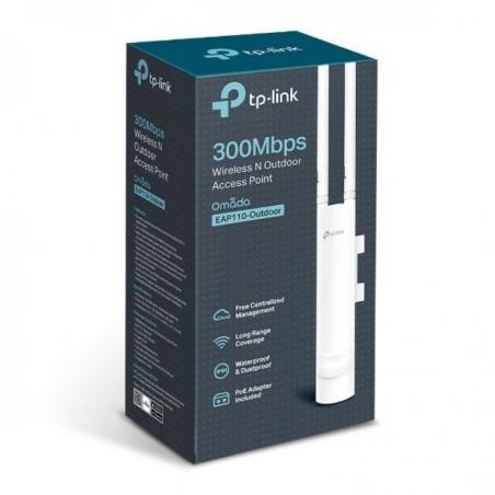 Punto de Acceso Inalámbrico TP-Link EAP110 PoE 300Mbps/ 2.4GHz/ Antenas de 5dBi/ WiFi 802.11n/b/g - Imagen 5
