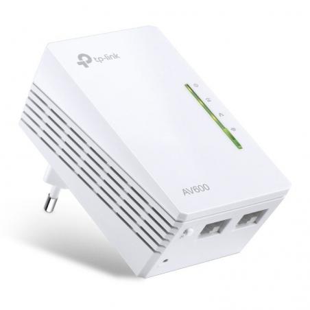 Adaptador Powerline TPLink AV600 Extender 600Mbps/ Alcance 300m - Imagen 1