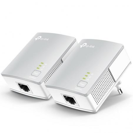 Adaptador Powerline TPLink TL-PA4010Kit 600Mbps/ Alcance 300m/ Pack de 2 - Imagen 1