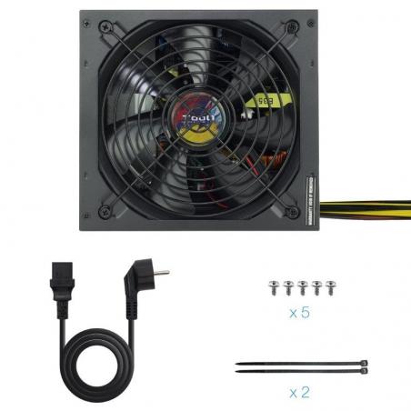 Fuente de Alimentación TooQ TQAPOLO-650SP/ 650W/ Ventilador 14cm - Imagen 4