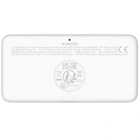 Monitor de Temperatura y Humedad Xiaomi Temperature and Humidity Monitor Clock BHR5435GL - Imagen 2