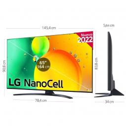 Televisor LG NanoCell 65NANO766QA 65'/ Ultra HD 4K/ Smart TV/ WiFi - Imagen 5