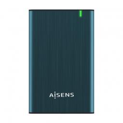 Caja Externa para Disco Duro de 2.5' Aisens ASE-2525PB/ USB 3.1/ Sin tornillos