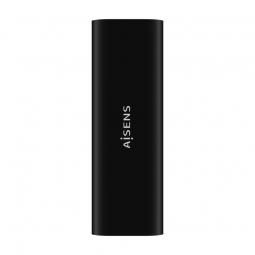 Caja Externa para Disco SSD M.2 SATA/NVMe Aisens ASM2-014B/ USB 3.1/ Sin tornillos