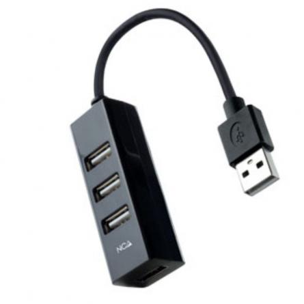 Hub USB 2.0 Nanocable 10.16.4404/ 4 Puertos USB 2.0