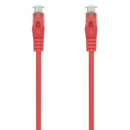 Cable de Red RJ45 AWG24 UTP Aisens A145-0562 Cat.6A/ LSZH/ 3m/ Rojo